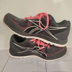 Ladies Reebok Sublite Duo Rush Women's Pink Athletic/running Shoes Size 7.5